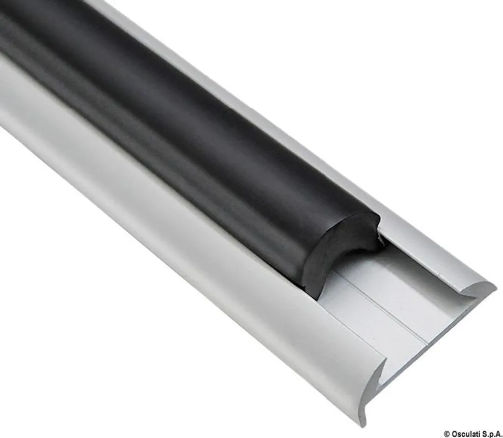 Bande de rive en PVC noir pour rénovation de toiture, rouleau de 24m