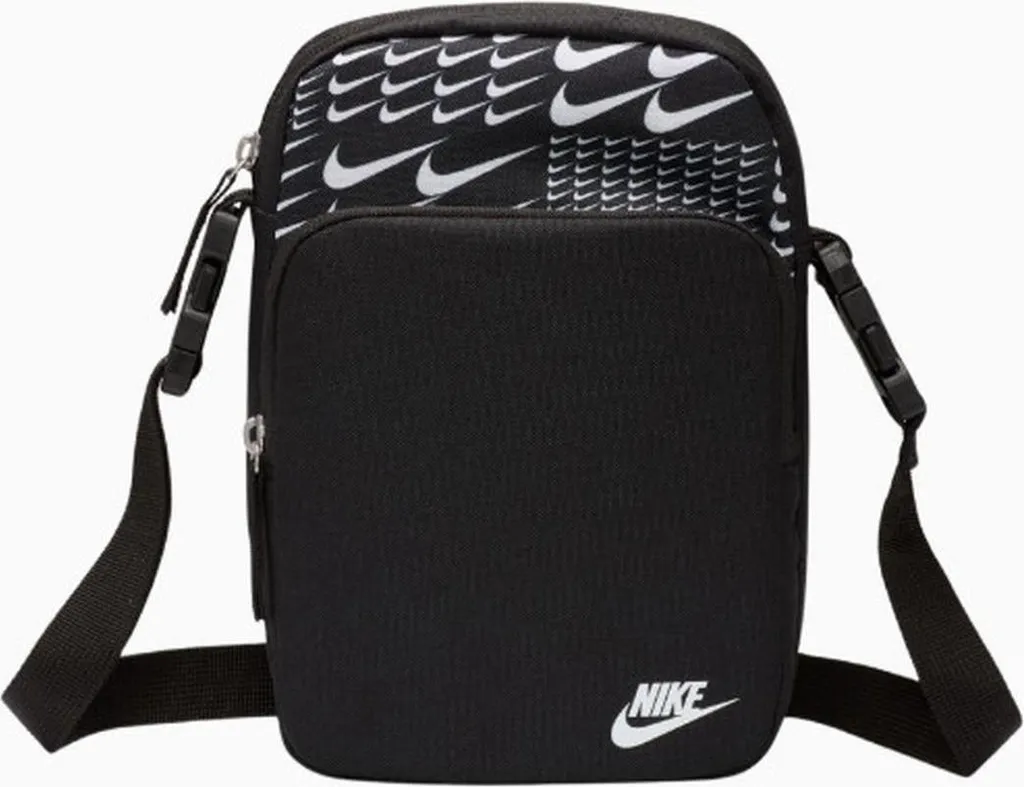 Sac à bandoulière Nike Heritage noir pochette urbaine compacte 4L
