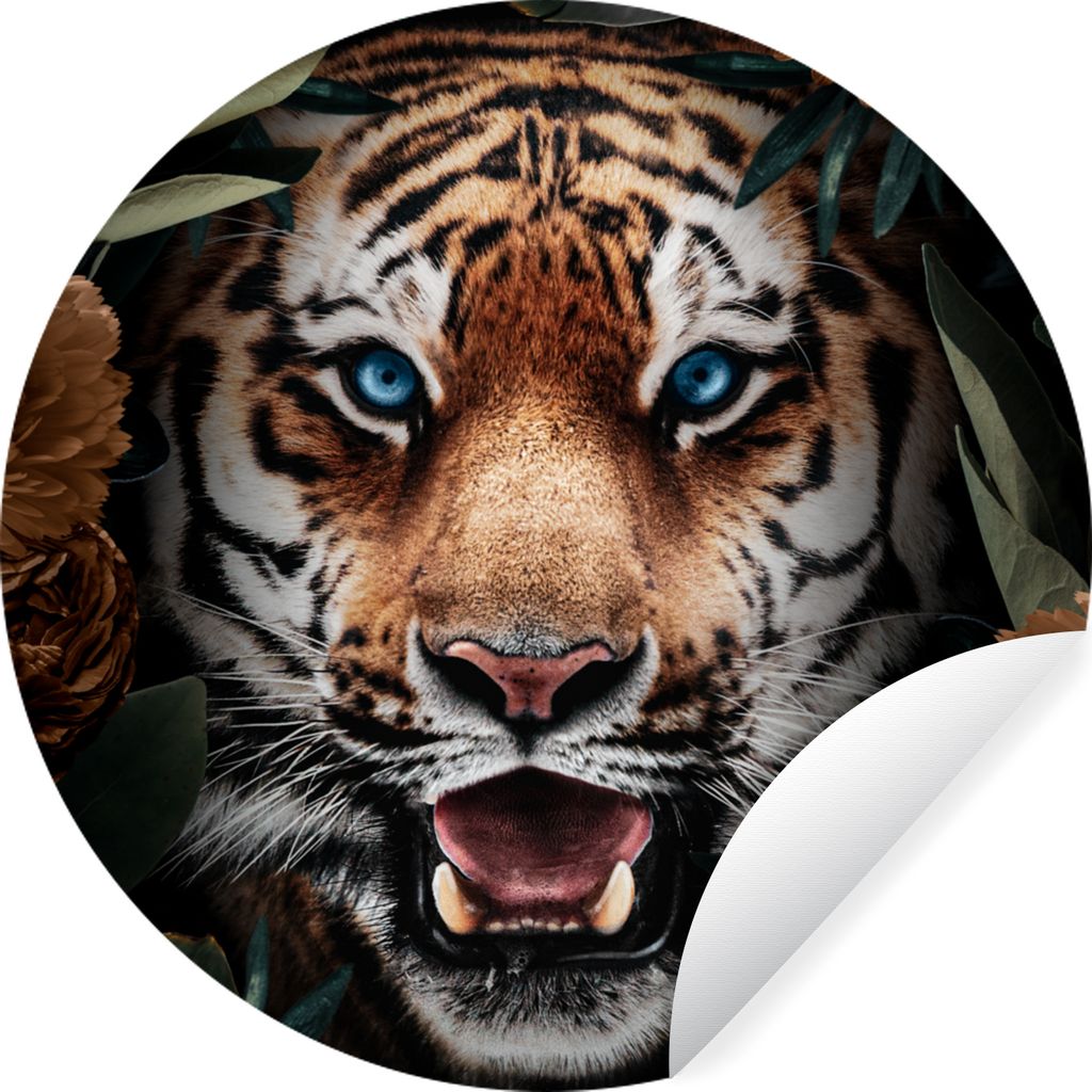 MuchoWow - Mauerkreis - Wand Bilder - Wandsticker - Wohnzimmer Dekoration - Dekoration für die Wände - Aluminium - Babyzimmer