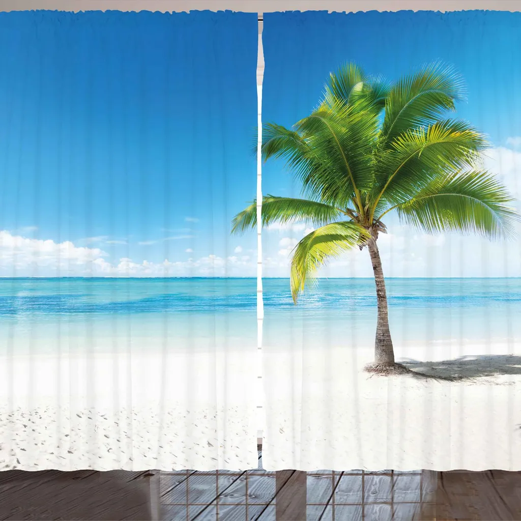 Tenda 280x175 cm Stampa Digitale Maldive - Arredo Casa Mare