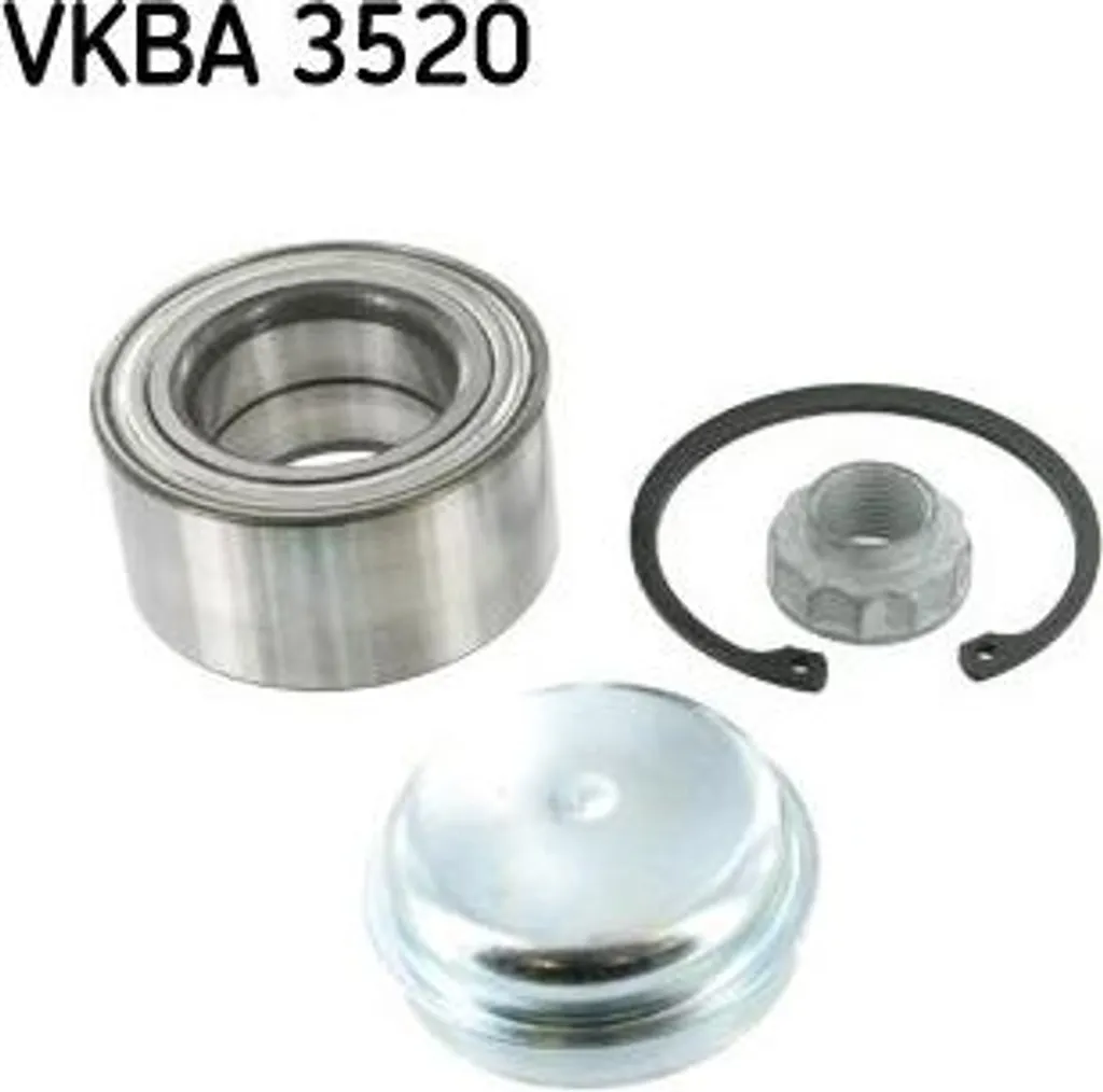 Roulement de Roue Haute Performance SKF VKBA 3520 avec Joint d'Étanchéité