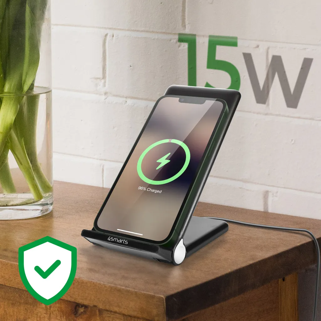 Chargeur Rapide 15W VoltBeam Fold 4smarts : Design Pliable et Compact