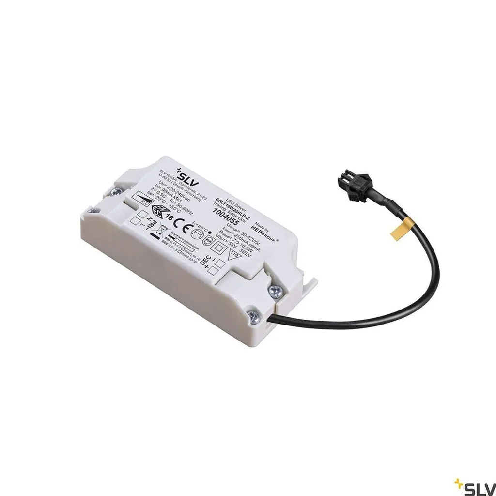 Driver LED 6,5-10W 250mA FASE | Alimentatore Dimmerabile Professionale