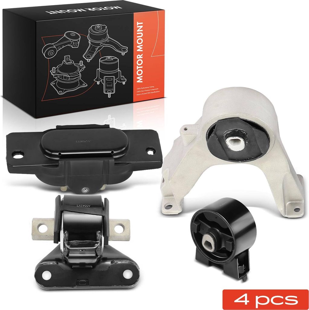 Frankberg 3x Motorlager+1x Getriebelagerlager Vorne und Hinten für Dodge Journey 3.5L 2008-2010
