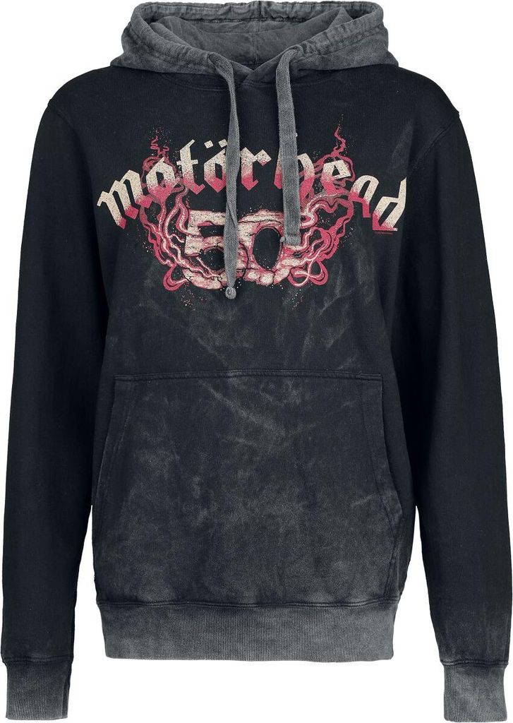 Motörhead Kapuzenpullover Damen Warpig Flames grau L