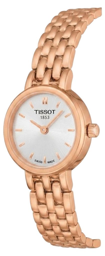 Reloj Tissot Lovely, esfera plateada de 19.5 mm, correa en Imagen del producto 