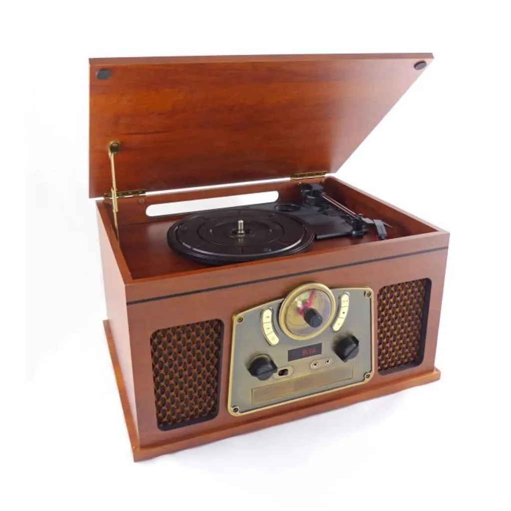 Chaîne hi-fi Bluetooth INOVALLEY tourne-disque et encodeur USB MP3 - 2