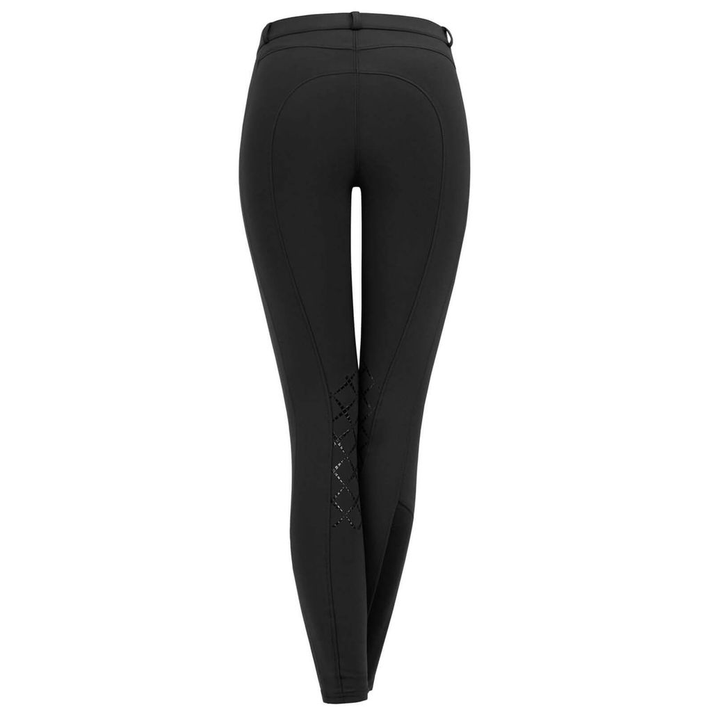 E.L.T Reithose Kinder Knee-Grip Micro Knie Silikon Schwarz 152