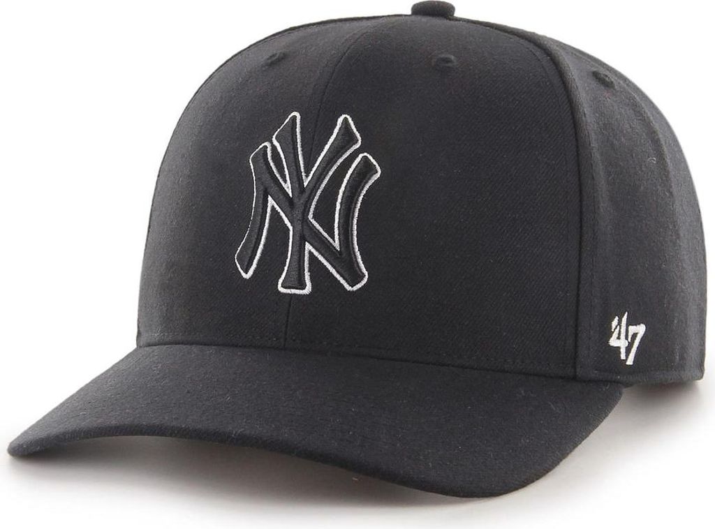 '47 Brand MLB New York Yankees ColdZone Snapback Cap Black/black/white