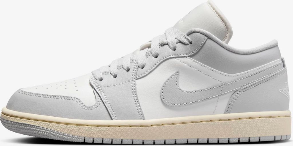 Air Jordan 1 Low "Coconut Milk Neutral Grey" Grau, Größe: 35,5