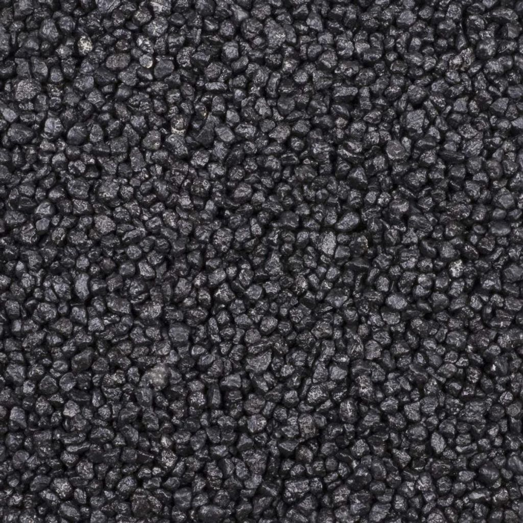 Deko Granulat, Zierkies 2-3 mm schwarz 1 Kg (1 Kg = Produktbild 