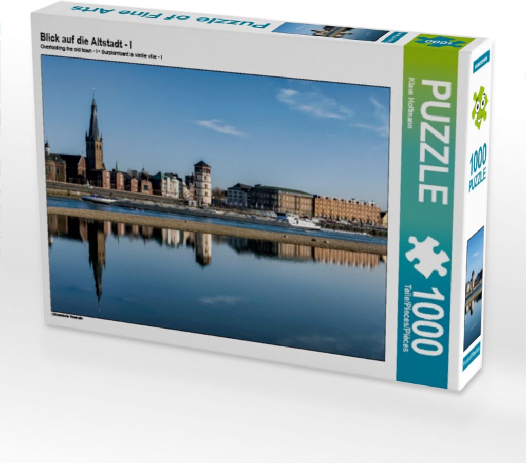 Calvendo Blick auf die Altstadt - I 1000 Teile Puzzle quer 640x480mm, Hoffmann Klaus; 7361059