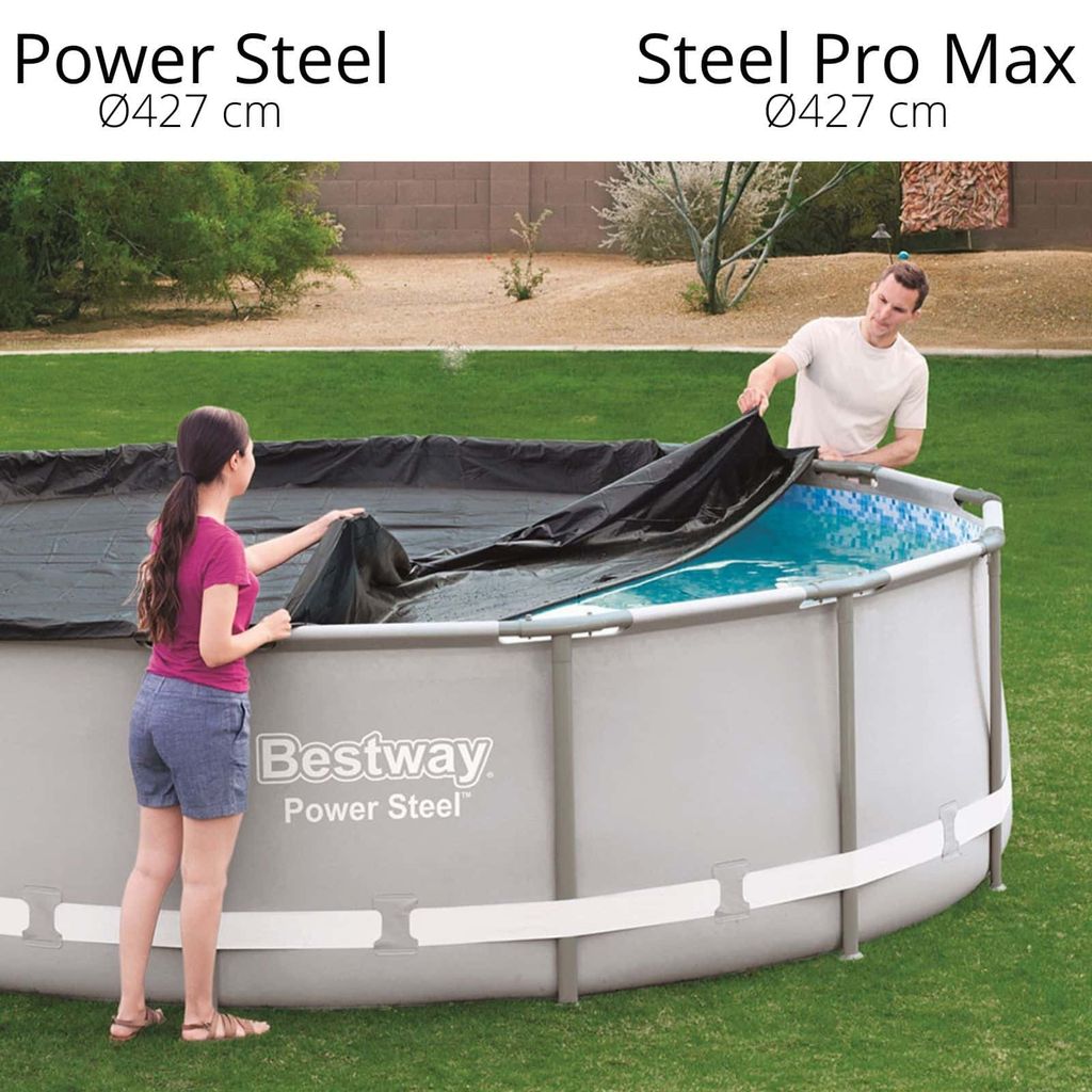 Bestway Abdeckplane für Frame Pool Ø 427 cm; 58248 Produktbild 51