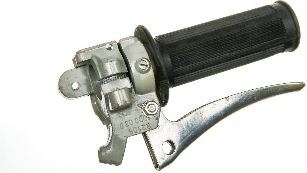 Gasdrehgriff mit Armatur (nur für kurzen Lenkertyp) - für Simson KR51/1 Schwalbe, SR4-2 Star, SR4-3 Sperber, SR4-4 Habicht
