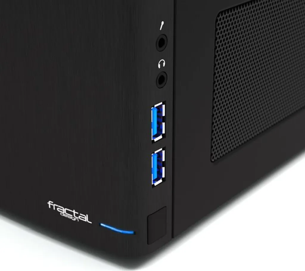 Node 304 Fractal Design Noir - Boîtier Mini-ITX au refroidissement actif - 9