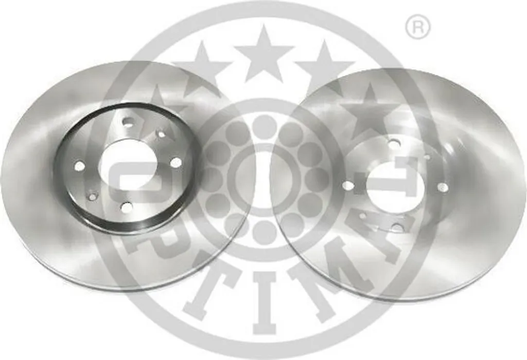 Jeu de Disques de Frein Avant Ventilés pour Berline Citroën C5 I et II