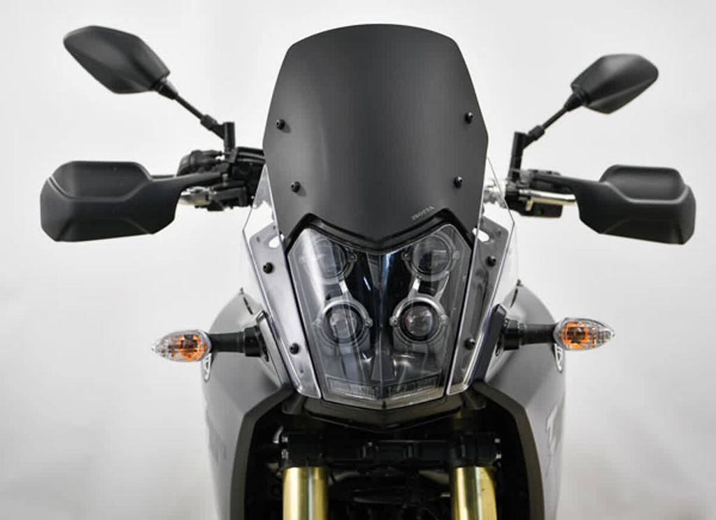 ISOTTA transparente Windschutzscheibe 260x265x4mm mit ABE-Zulassung