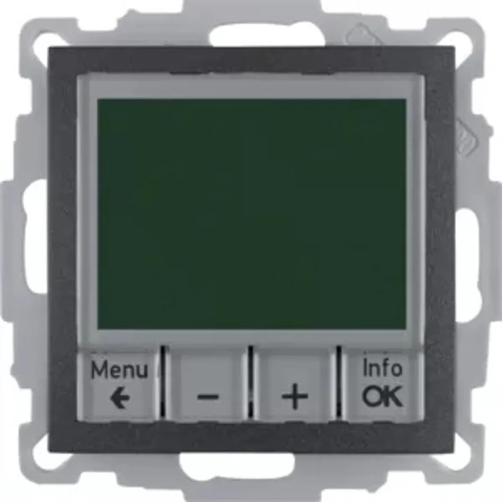 Gestionnaire de chauffage Berker pour un confort thermique optimal