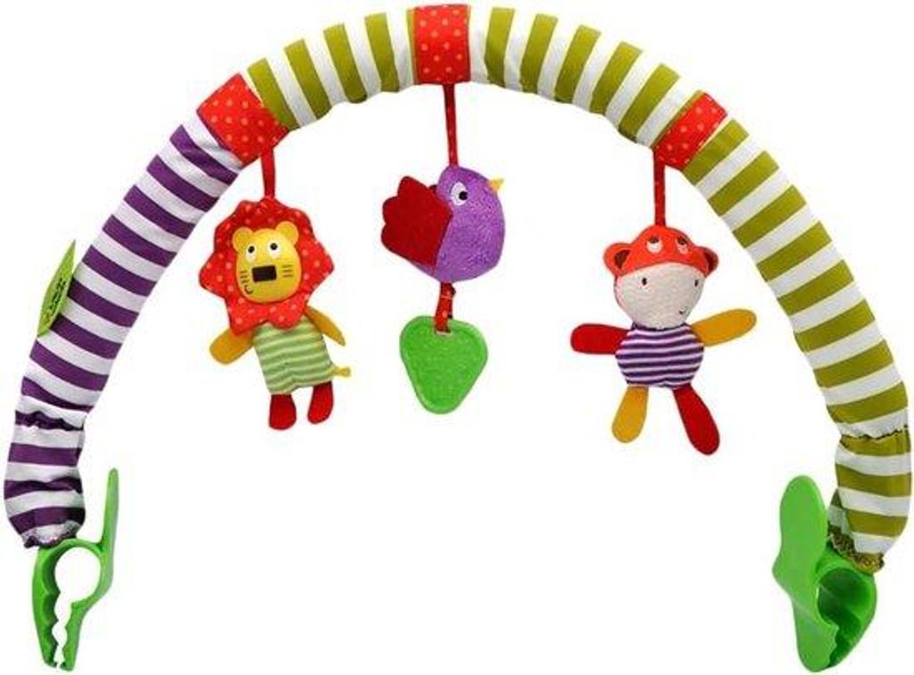 Kinderwagen für Reisen mit Spielzeug für Babys und Kleinkinder
