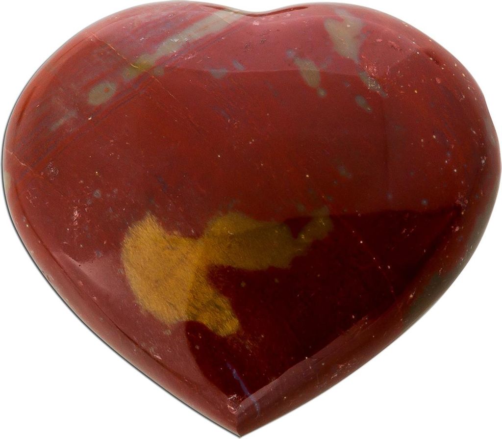 Herz Anhänger versteinertes Holz dunkelrot beige 102.2ct