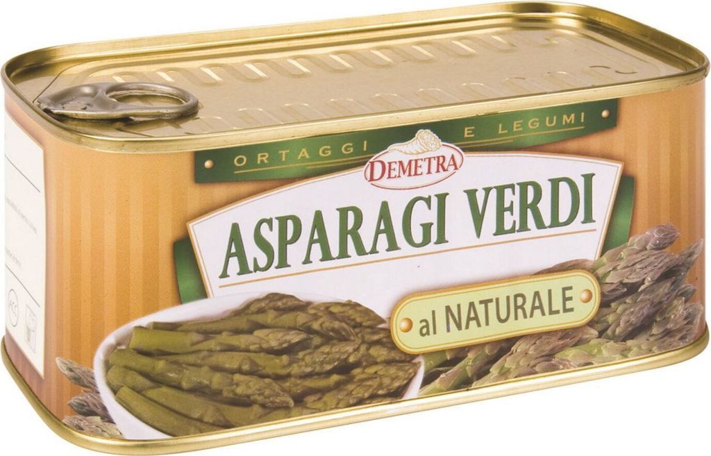 Spargel grün natru 660 gr. - Demetra