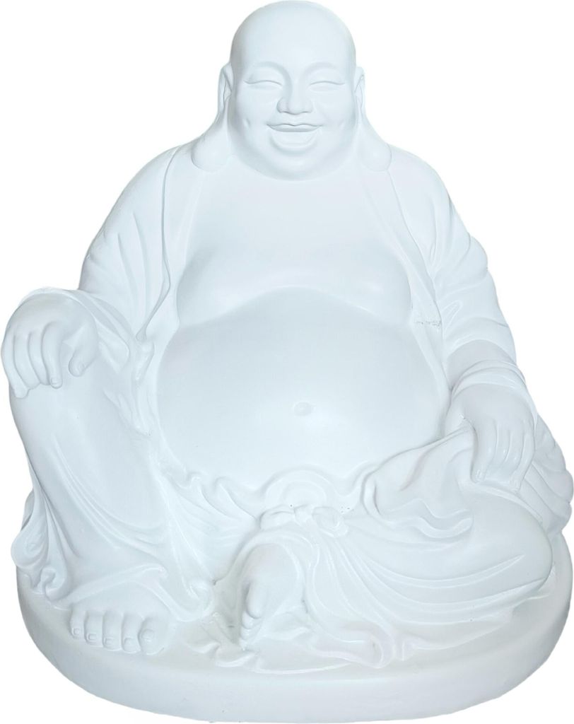 Relaxdays – figurka Buddy z uśmiechem, 45 cm, figurka Zdjęcie produktu 