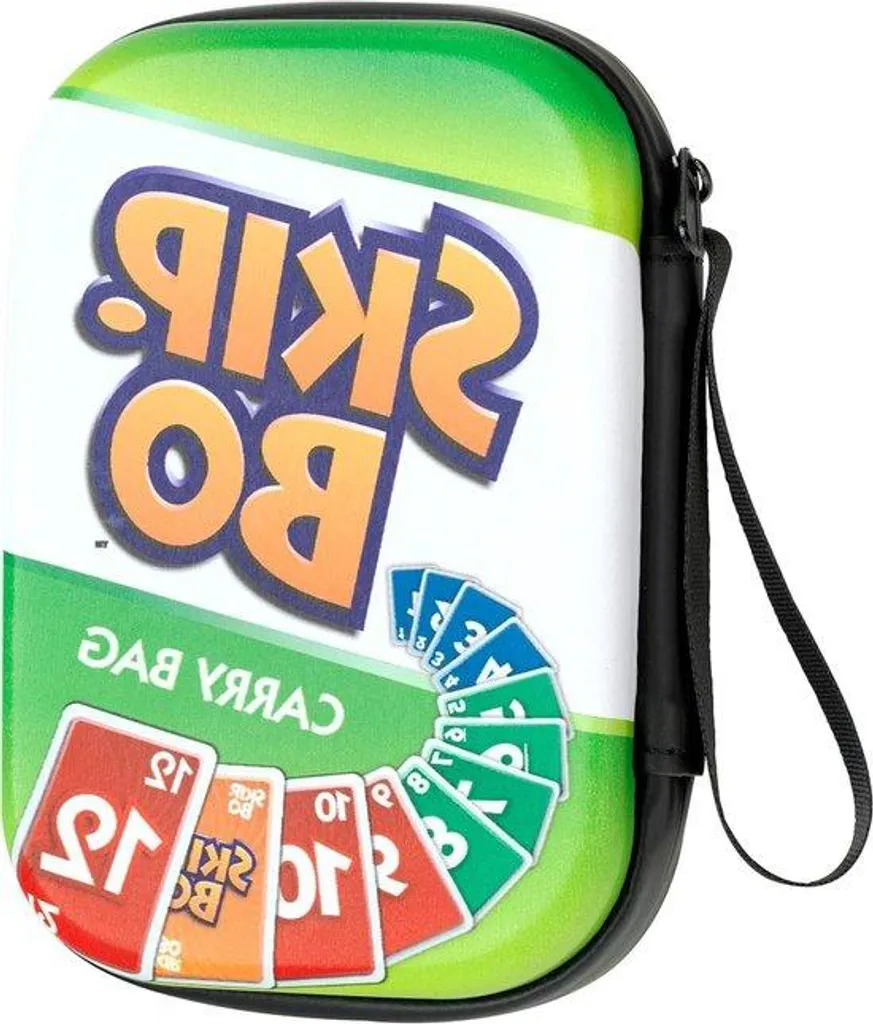 Sacoche de rangement pour cartes Skip.Bo avec fermeture éclair pratique