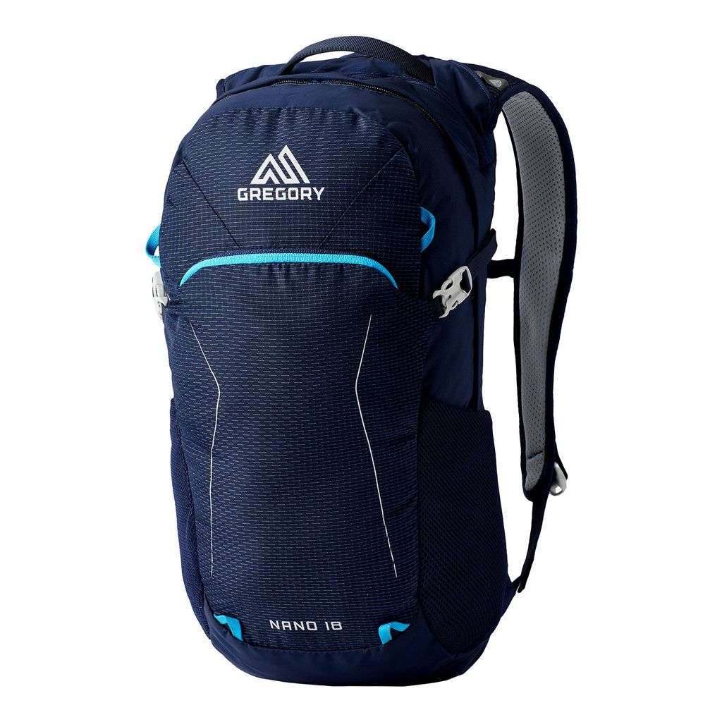 Gregory Nano-Rucksack, Marineblau glänzend, 18 Uni Erwachsene