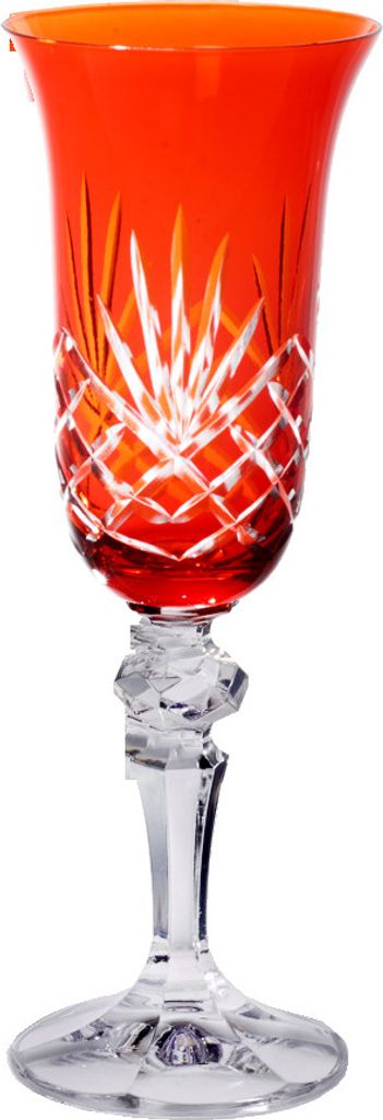 Sektglas Champagnerglas Laura Handgeschliffen 150ml Orange