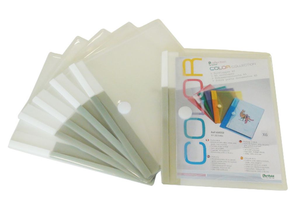 Tarifold collection - Dokumentenmappe, für ft A5, 6er-Pack
