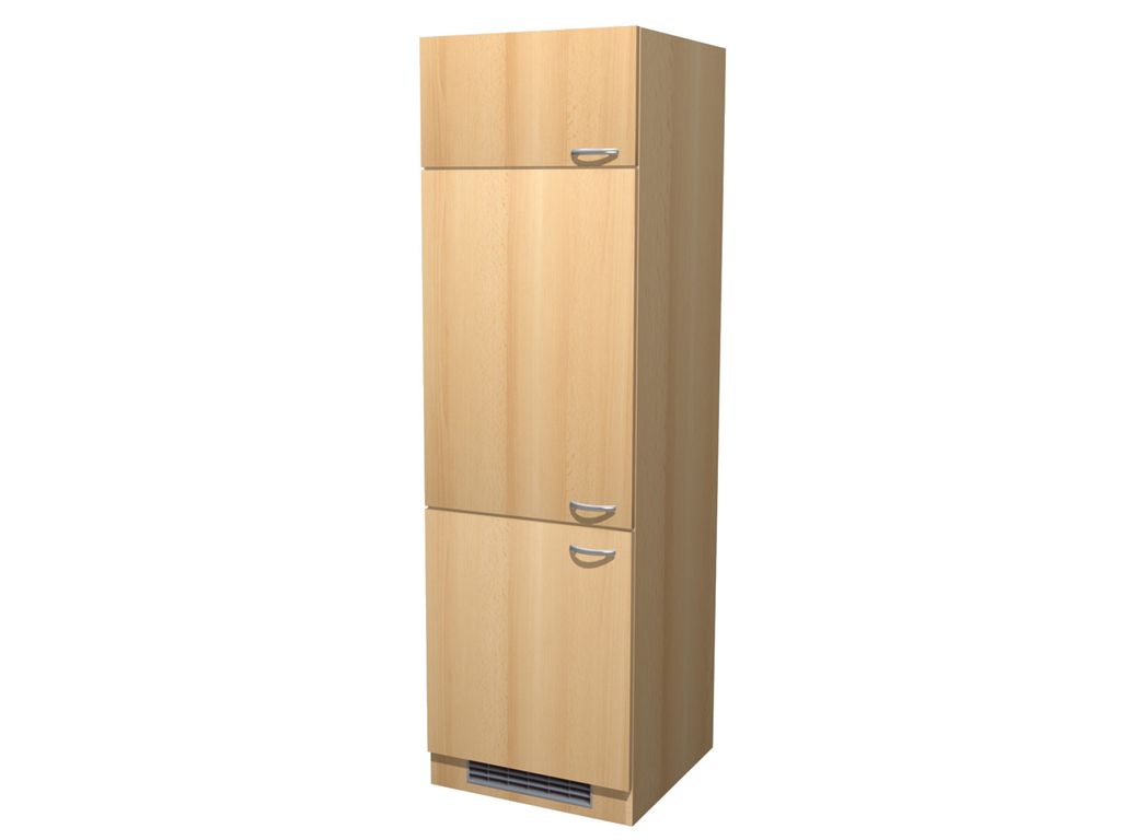 Geräteschrank für Kühlschrank - 60 cm breit - Buche – Namu