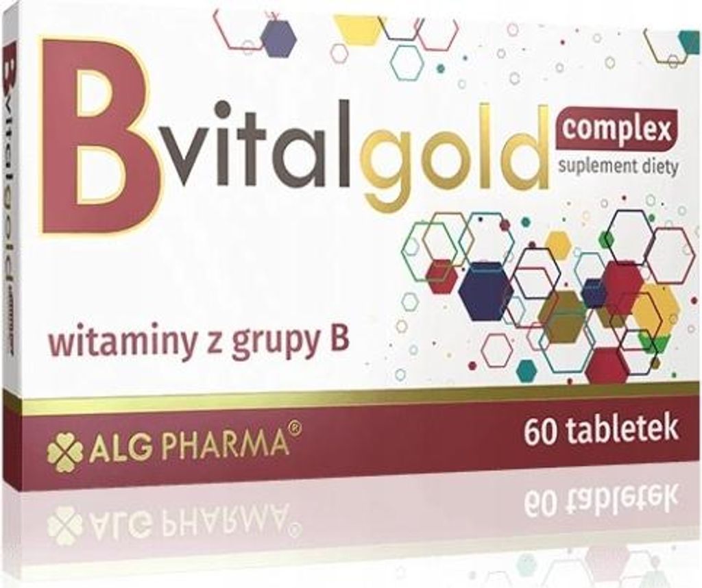 Complesso vitalizzante B con oro, 60 compresse Immagine del prodotto 