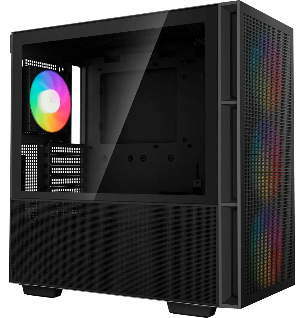 Boîtier DeepCool CH560 Noir pour PC Gaming Haute Performance et Création