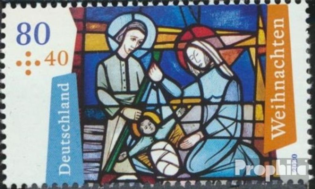 Briefmarken BRD (BR.Deutschland) 2020 Mi 3571 (kompl.Ausg.) postfrisch Weihnachten