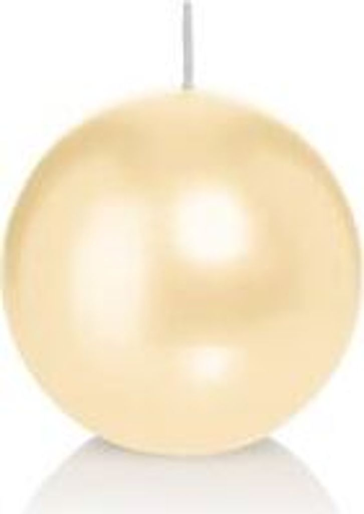 Kugelkerzen Champagner 80 mm, Inhalt 6 Stück