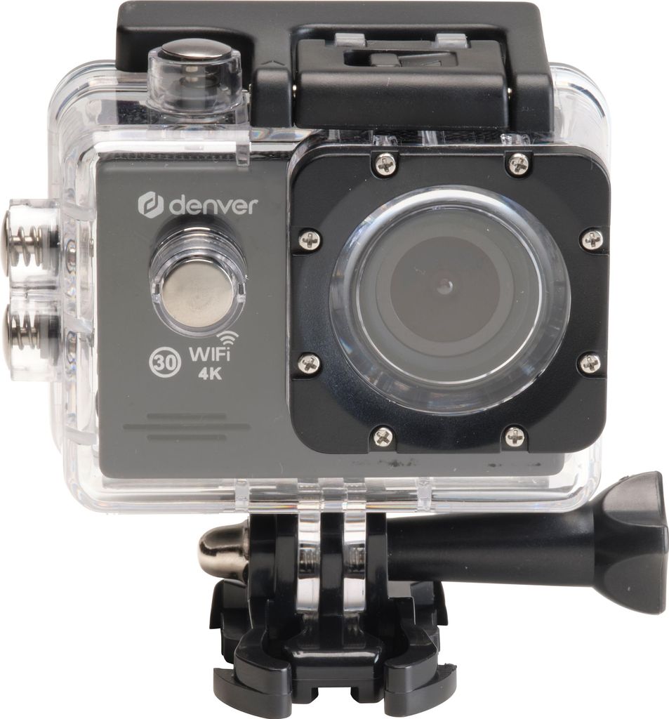 Denver ACK-8064 4K Action Cam mit WLAN, 40 m Gehäuse & Produktbild 
