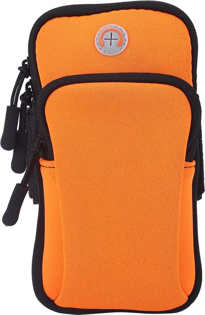 Outdoor Sport Running Jogging Training Fitnessstudio Arm Armband Armband Handy Hülle orange