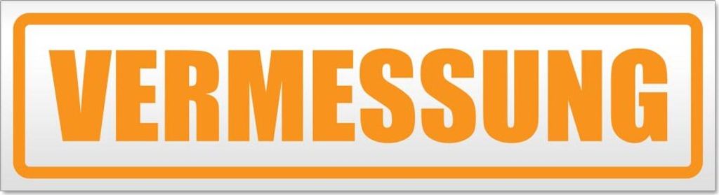 Vermessung Magnetschild Schild magnetisch