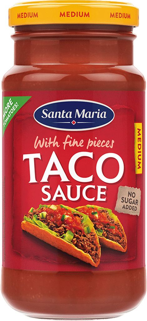 Santa Maria Taco Sauce medium tomato spicy perfect with Obrázok produktu 