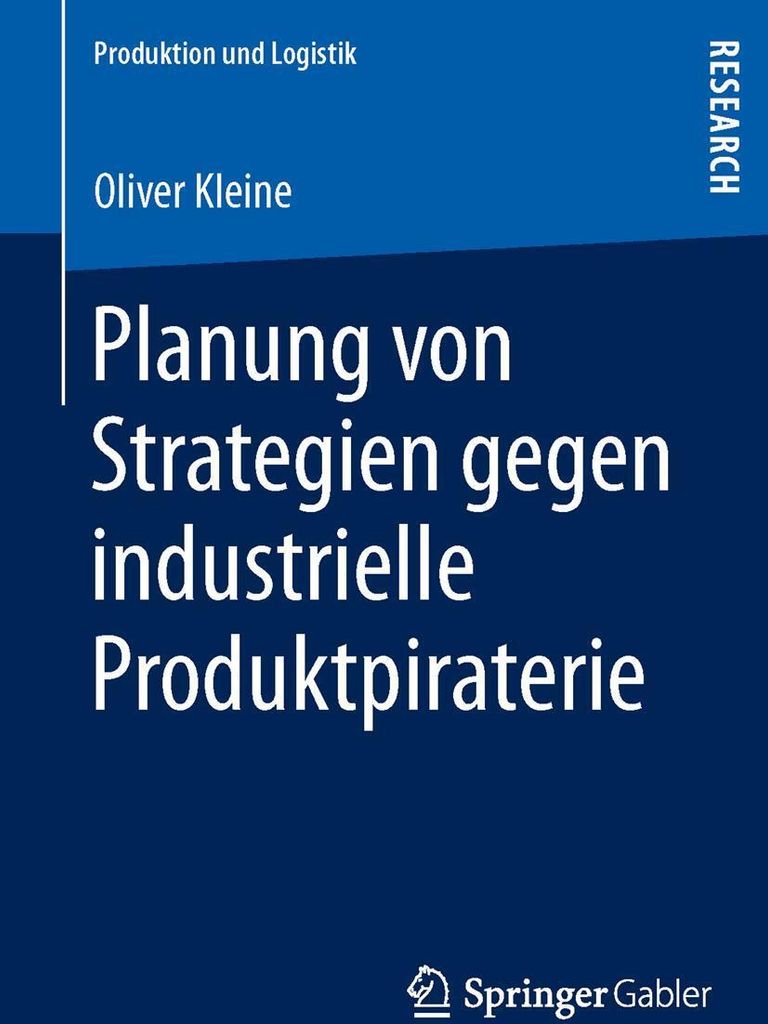 Planung von Strategien gegen industrielle Produktpiraterie