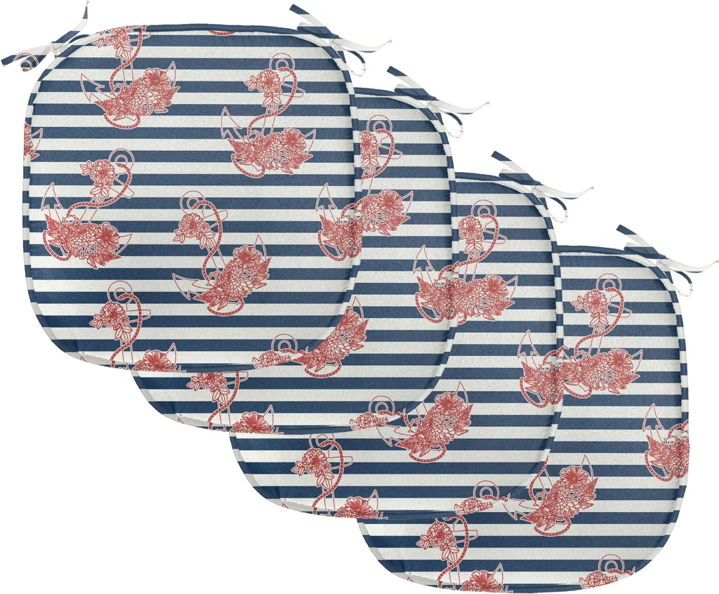 Coussin de Chaise Anti-Glisse et Imperméable pour Sièges de Cuisine
