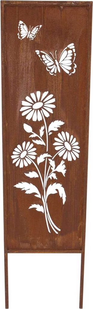 SIDCO Metallschild Rost Schild Gartenstecker Gartendeko Produktbild 