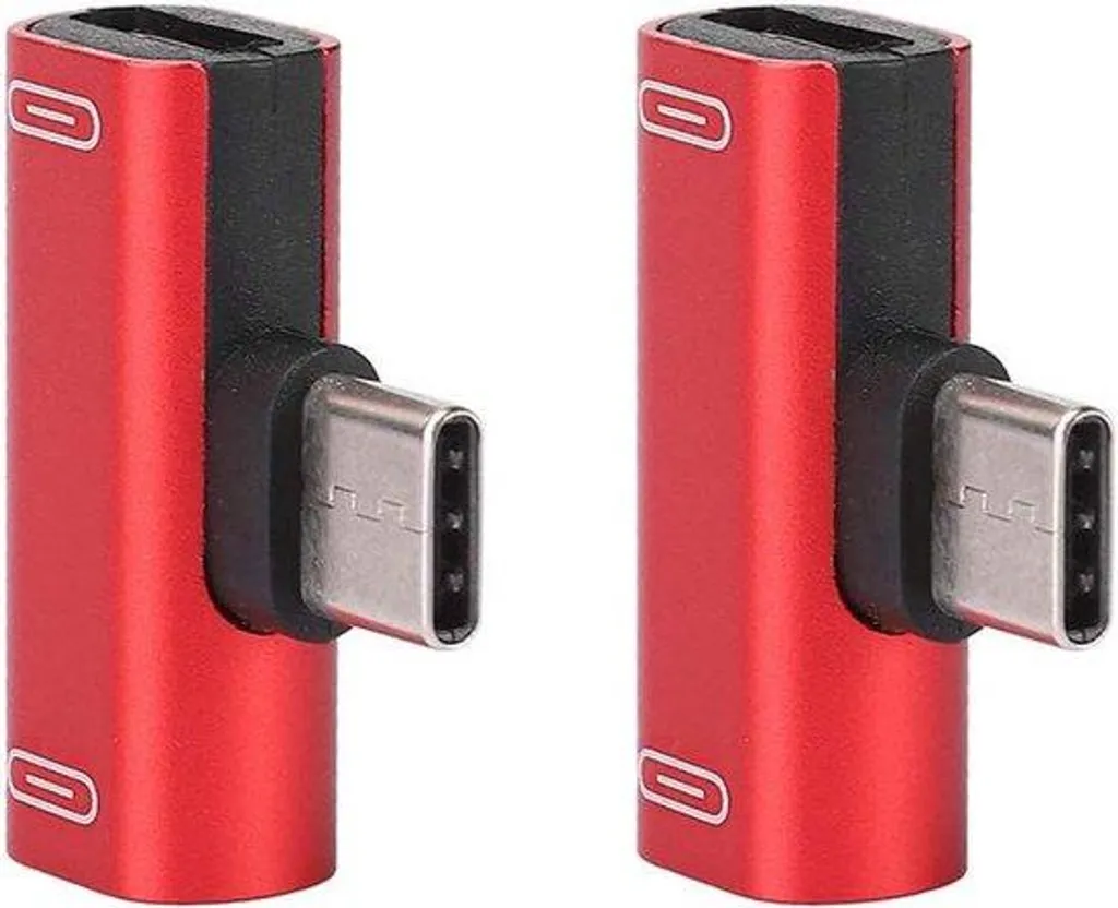 Adaptateurs USB en aluminium noir pour casque audio avec fiche jack 3.5mm