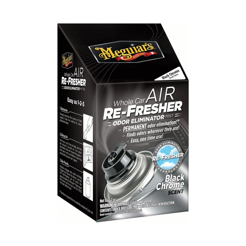 Meguiar's G181302EU Deodorante per auto - Nero cromato Immagine del prodotto 