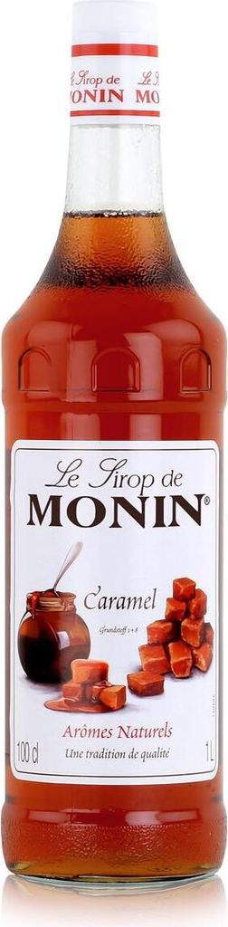 Monin Sirup Caramel 1L - Cocktails Milchshakes Kaffeesirup (1er Pack)