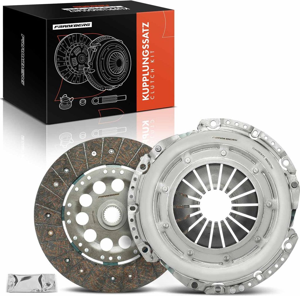 Frankberg 1x Kupplungssatz für Volvo S60 II S80 S90 V40 Schrägheck V60 I V70 III V90 Kombi XC40 XC60 XC70 2.0L