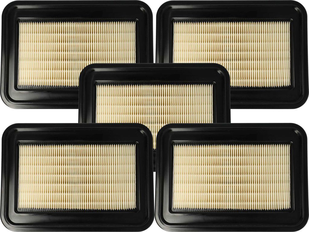 vhbw 5x Flachfaltenfilter F7 Ersatz für Mirka 8999100411 für Staubsauger