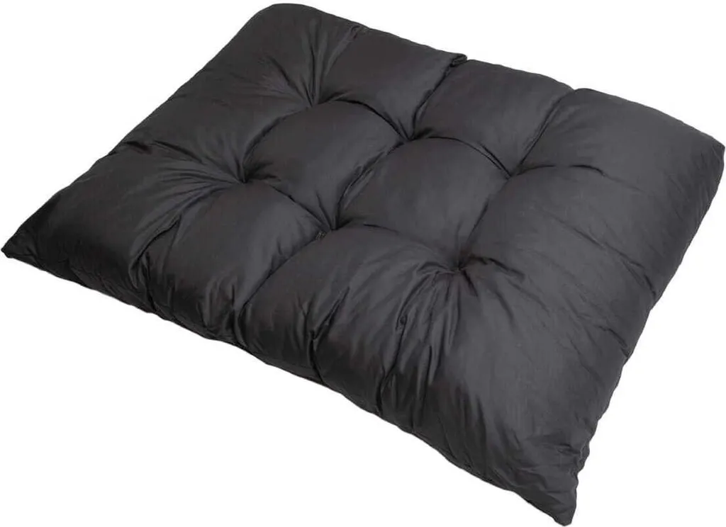 Cuscino da seduta in pallet antracite 120x80cm - Comfort per Esterni