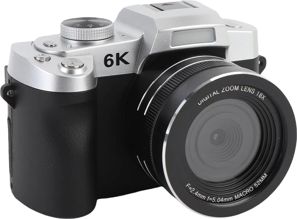 Appareil photo de voyage 6K avec WLAN pour partager vos photos en direct