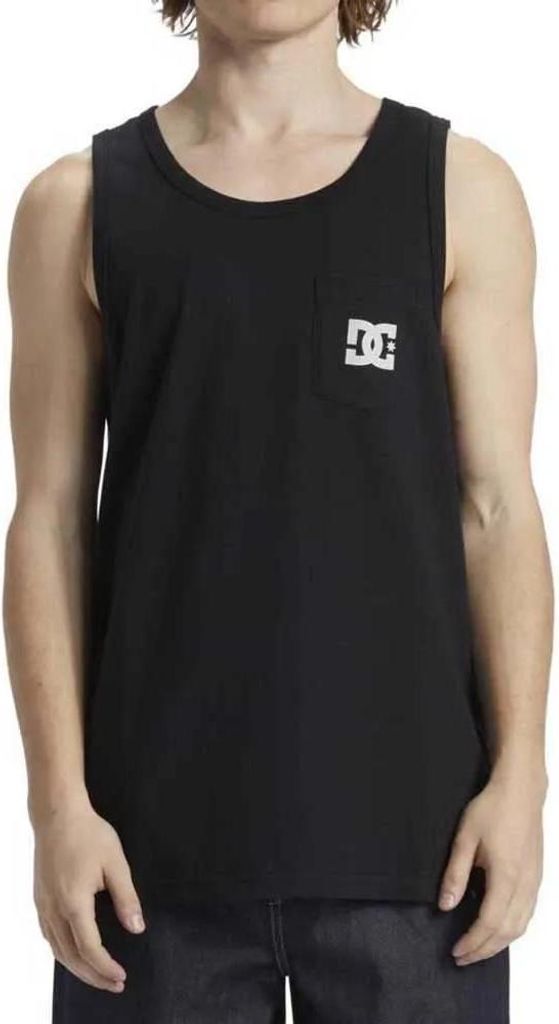 Dc Shoes Adyzt05378 Star ärmelloses T-shirt Schwarz M Herren Schwarz M